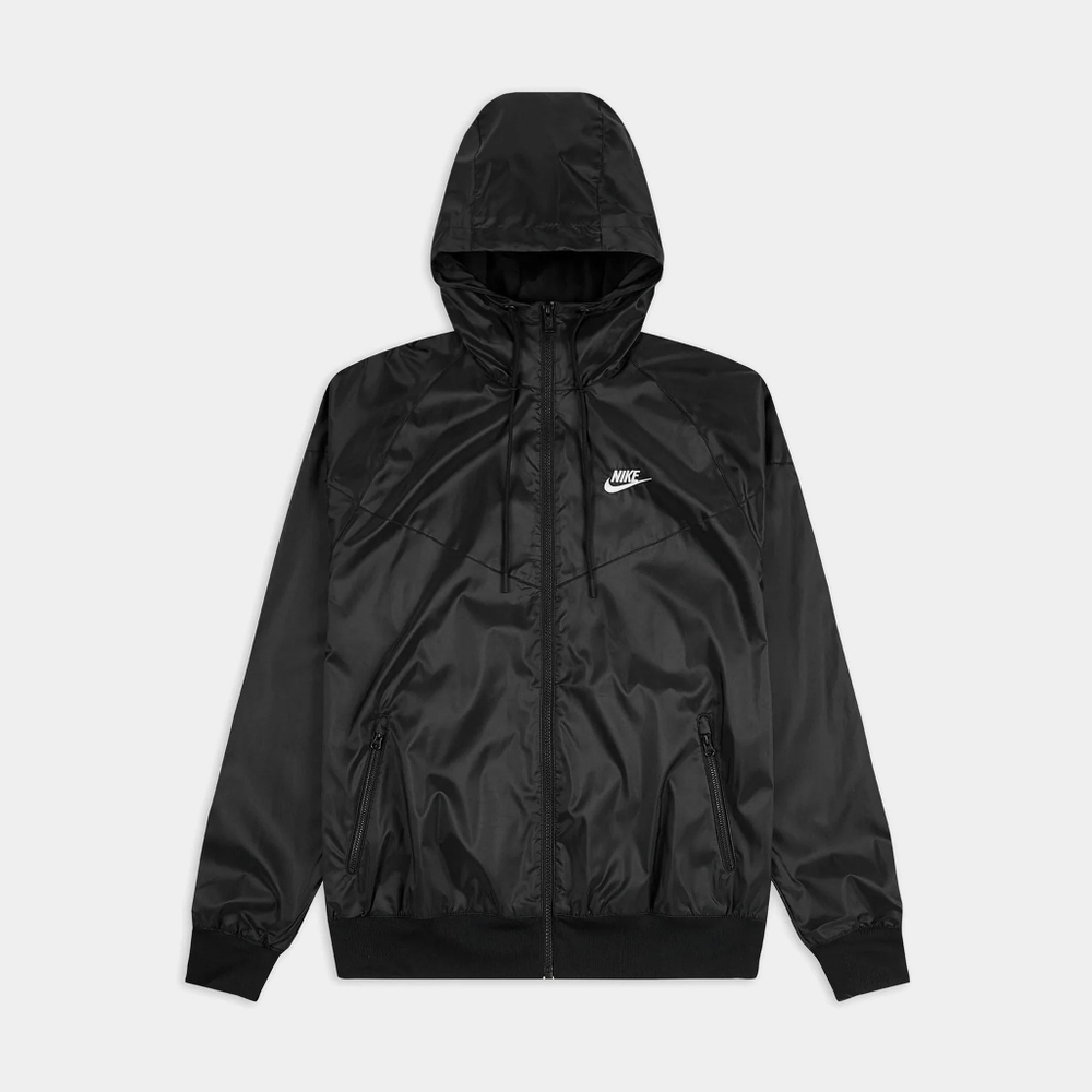 Black Nike windbreaker